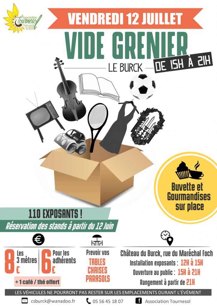 Affiche vide grenier